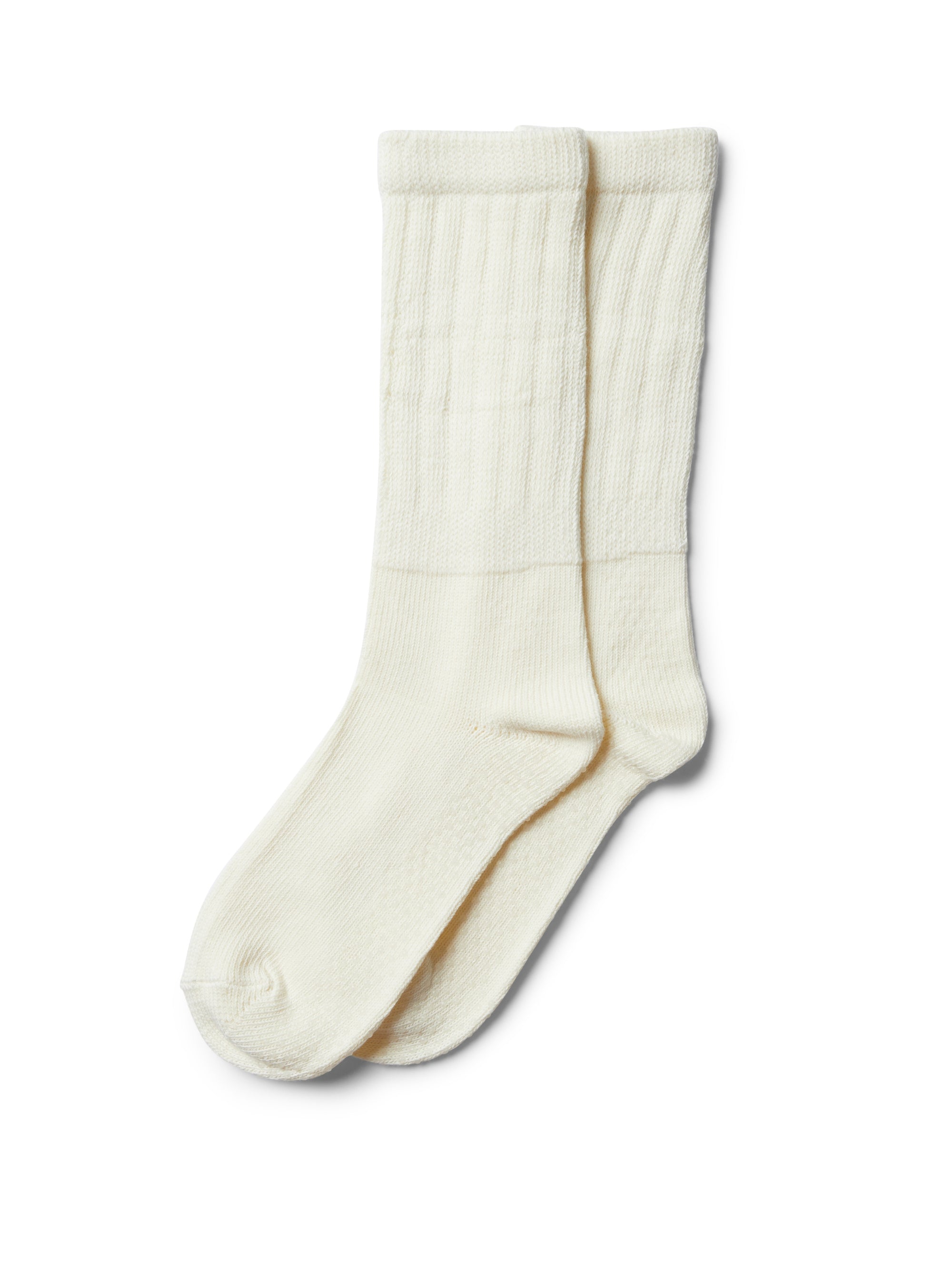 Diana Scrunch Pilates Grip Sock - Cream