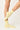 Daisy Crew Pilates Grip Sock - Yellow