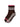 Multi Stripe Crew Pilates Grip Sock - Chocolate Brown