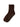 Essential Crew Pilates Grip Sock - Chocolate Brown