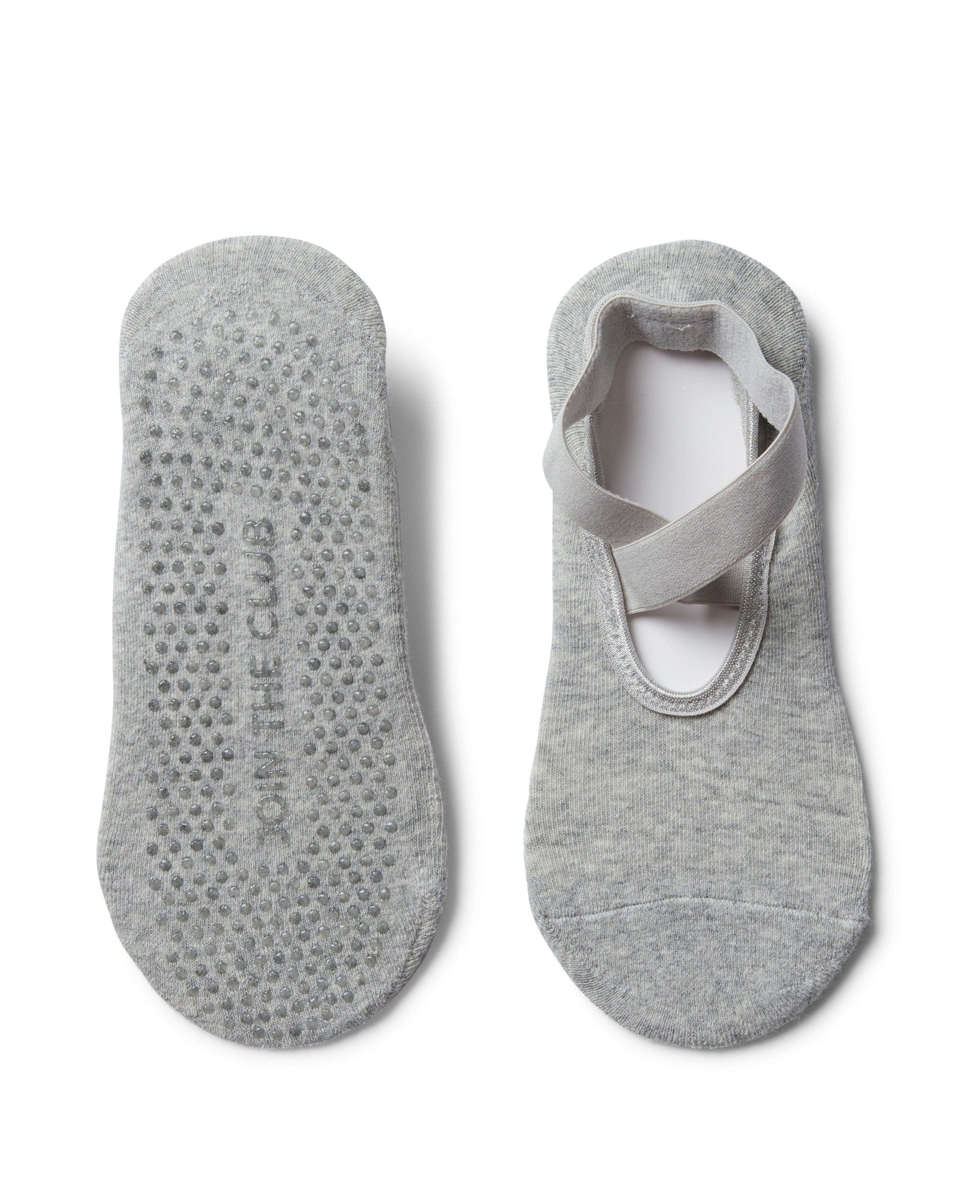 Ballet Pilates Grip Sock - Grey